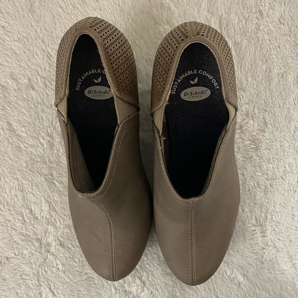 Dr. Scholl’s Harlow Taupe Wedge Bootie Women’s Size 8.5M - Picture 6 of 11